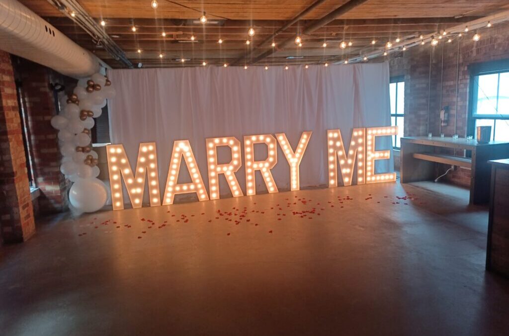 Rent Marquee Lights Brampton for Proposal