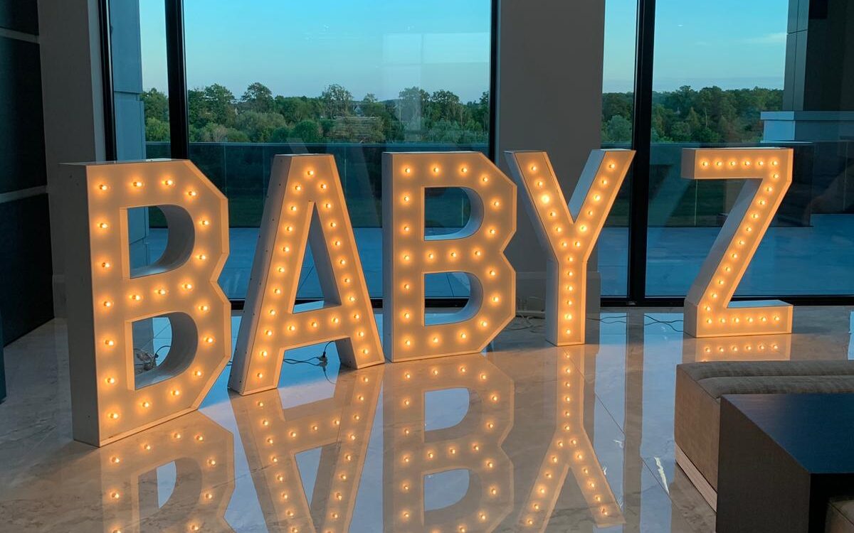 BABY-Brampton Marquee Letters for Rent 