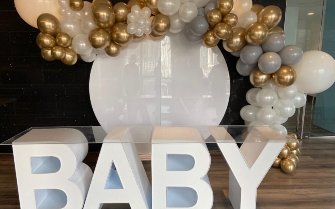 Using Newmarket Marquee Lights for Baby-Related Parties