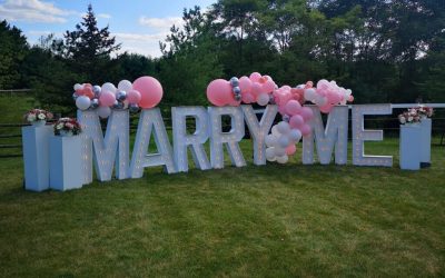 Waterloo Rent wedding Marquee Letters