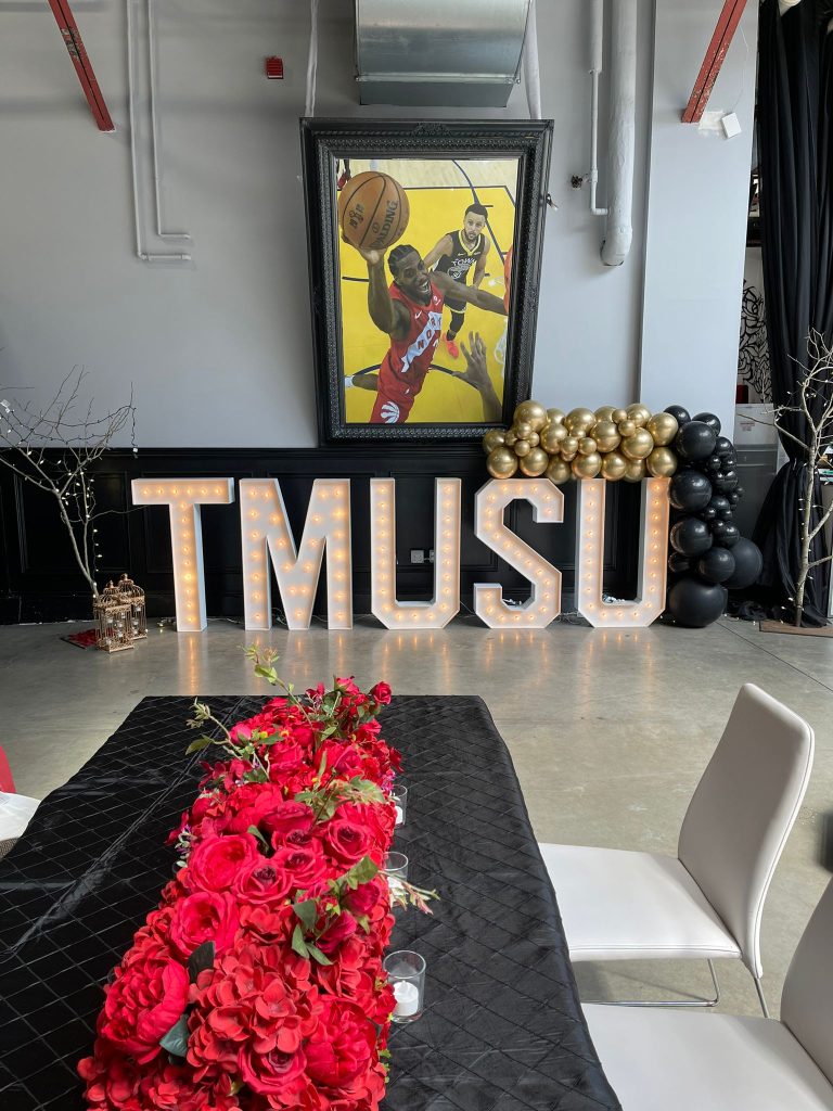 Brampton Party Rental Hosting a Fun Party Marquee Lights