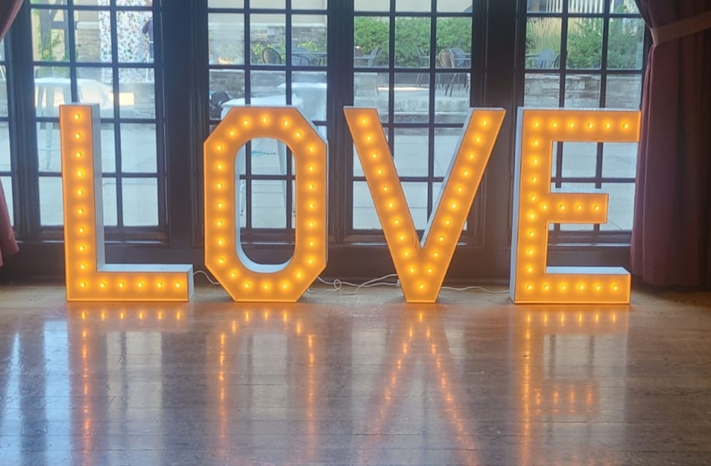 Love-North York Marquee Letters Rental Company