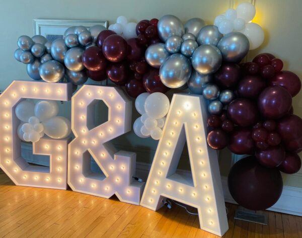 Marquee Letters Rentals Hamilton Lighten Up The Next Event