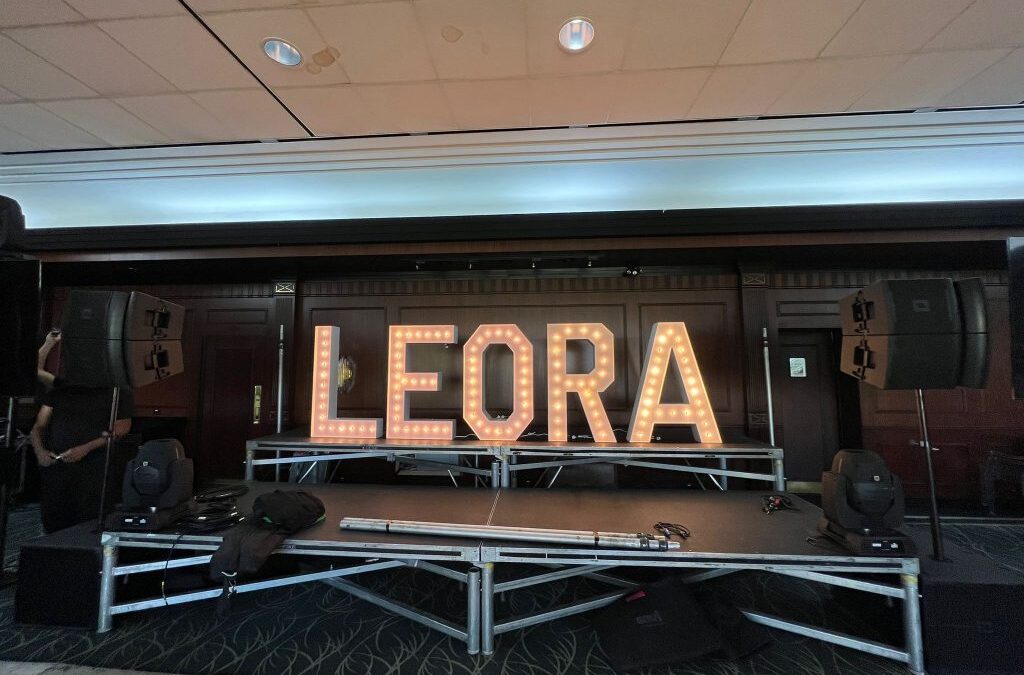 Marquee Letters with Lights Markham Inside