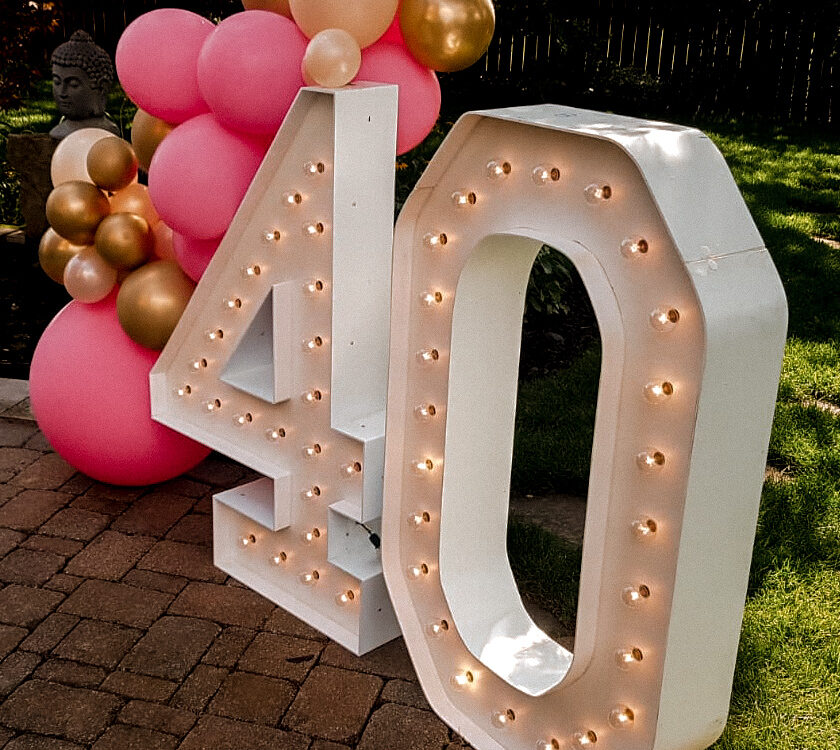 Marquee Letters Rental Hamilton Marquee Lights