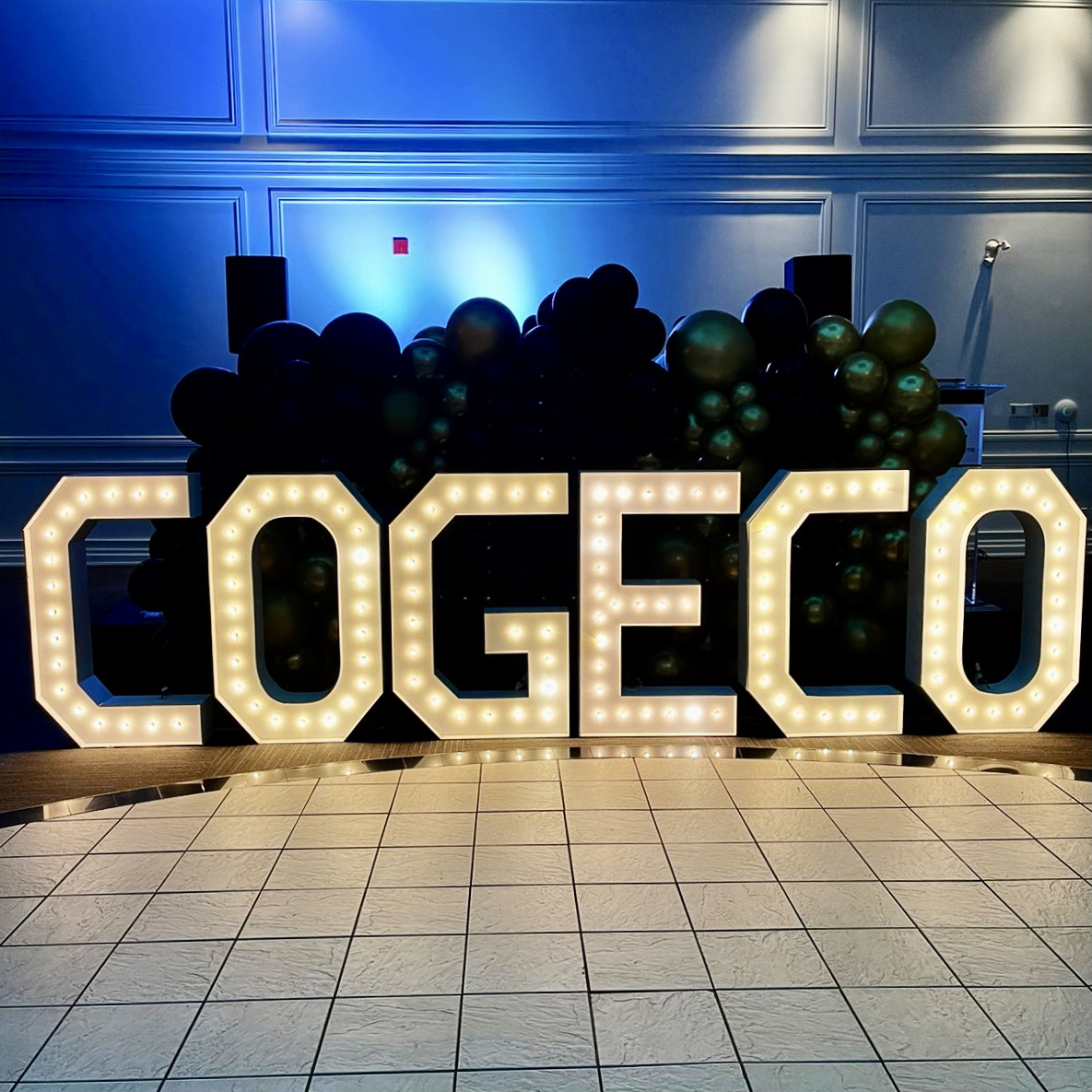 Chatham corporate marquee letters