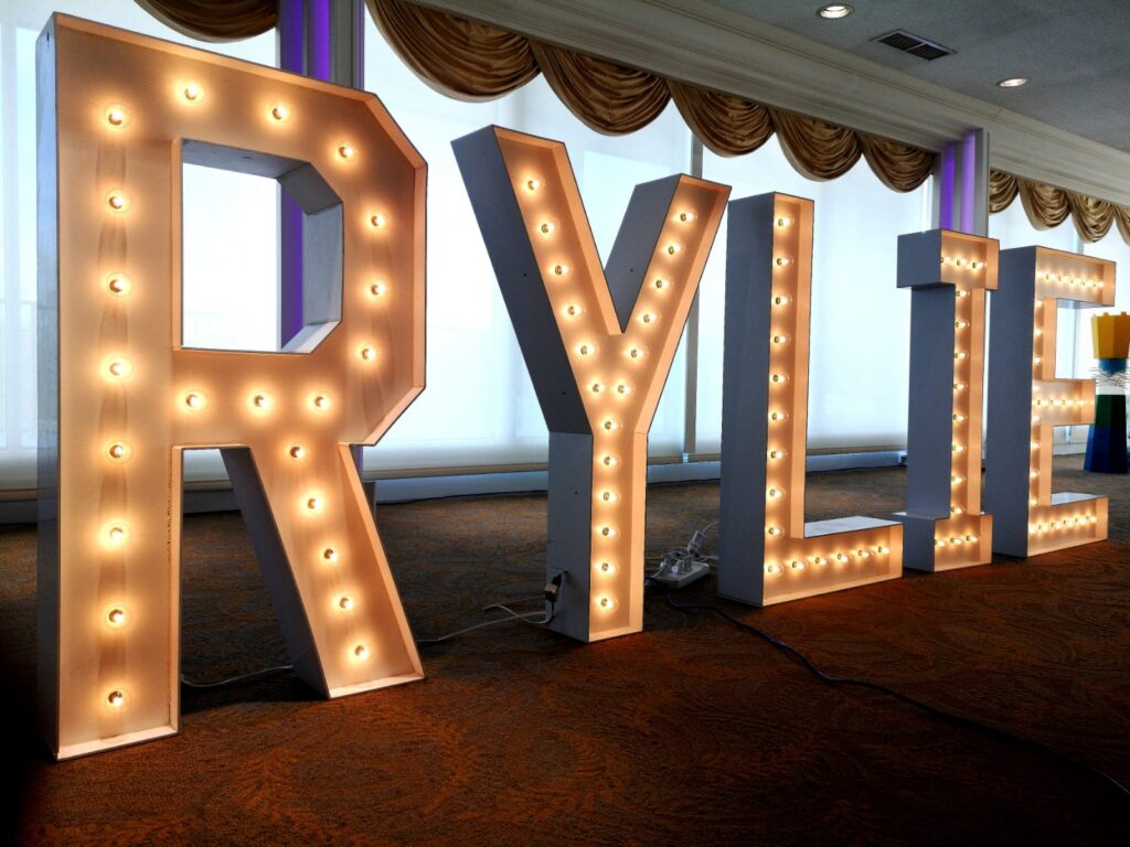 Letters-Event Rentals in Markham