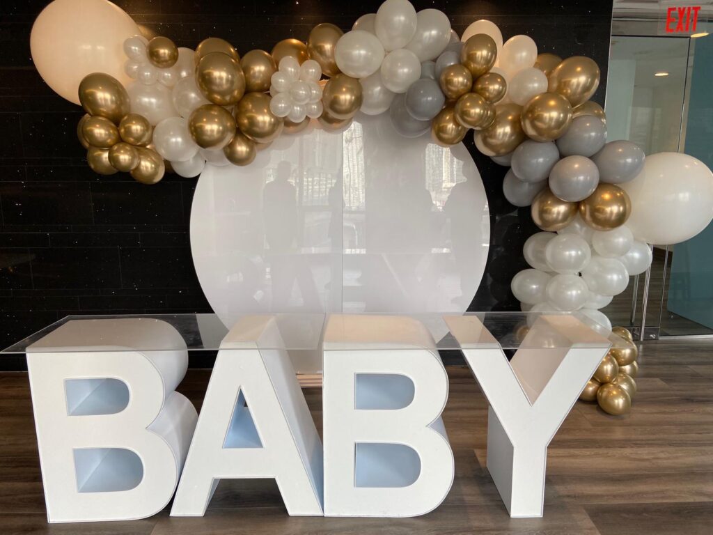 BABY-Birthday Marquee Letters Toronto