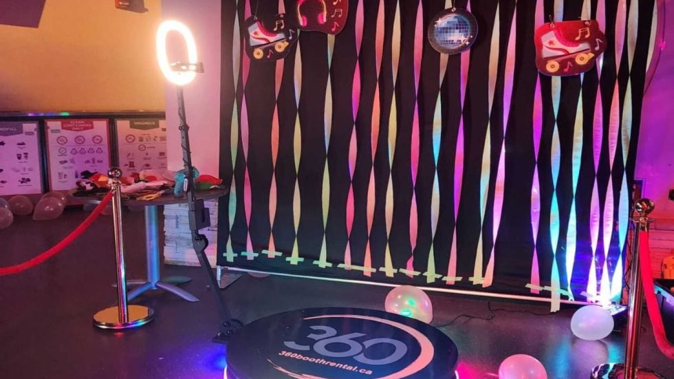 360 Video Booth Rental | Marquee Lights