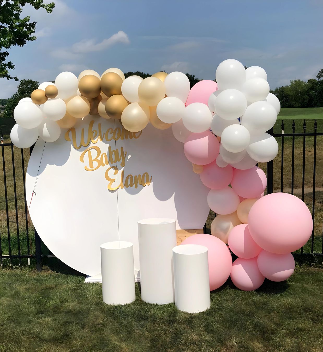 Balloons with Plinths
