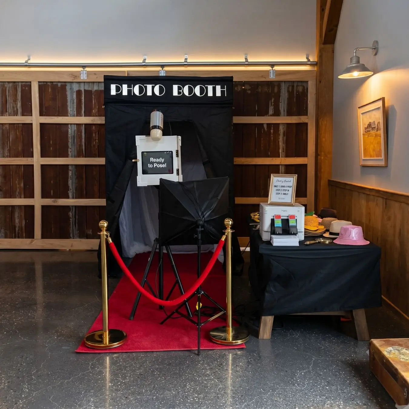 Enclosed Photo Booth Rental Enclosed Photo Booth Rental