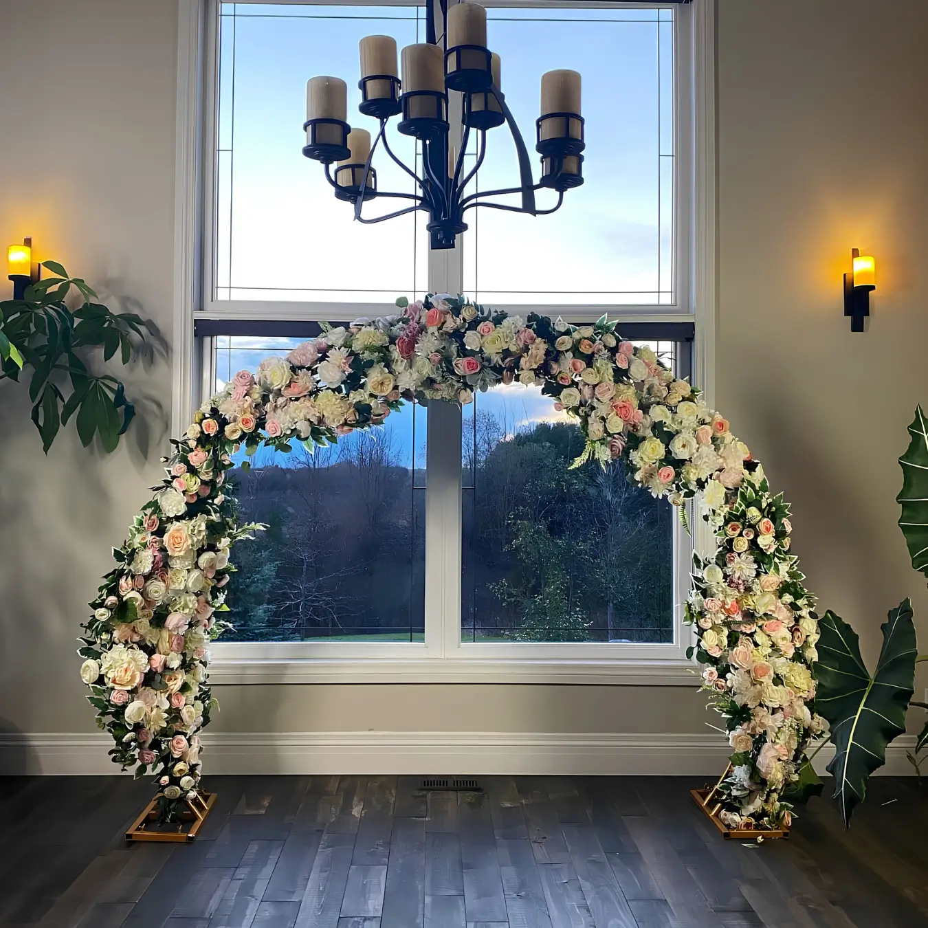 Mixed Flower Archway
