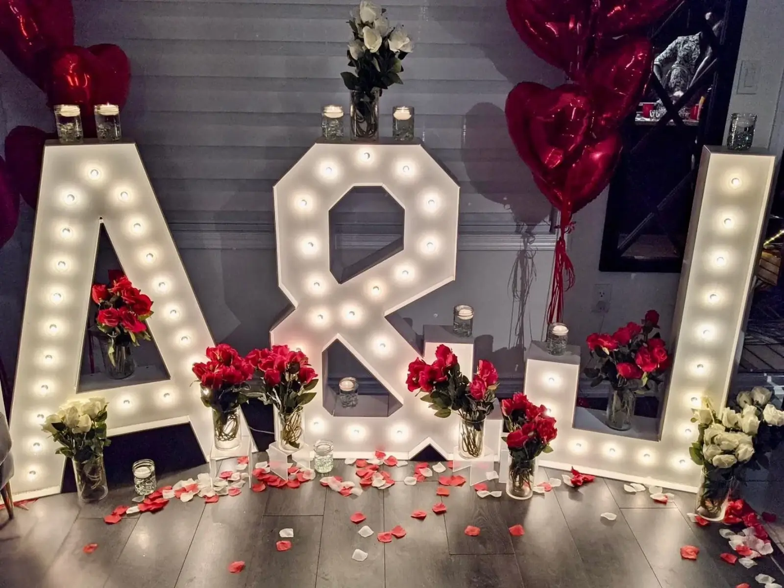 Wedding Marquee Letters Rental