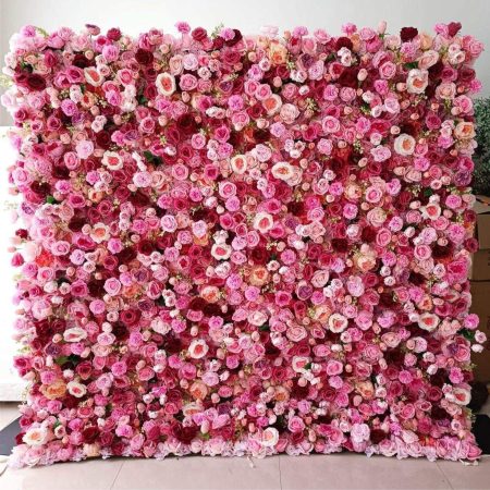Full Bloom Flower Wall Rental Mississauga | Marquee Lights
